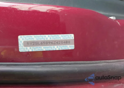 2006 Pontiac Vibe z USA, uszkodzony, nr VIN 5Y2SL65896Z420488